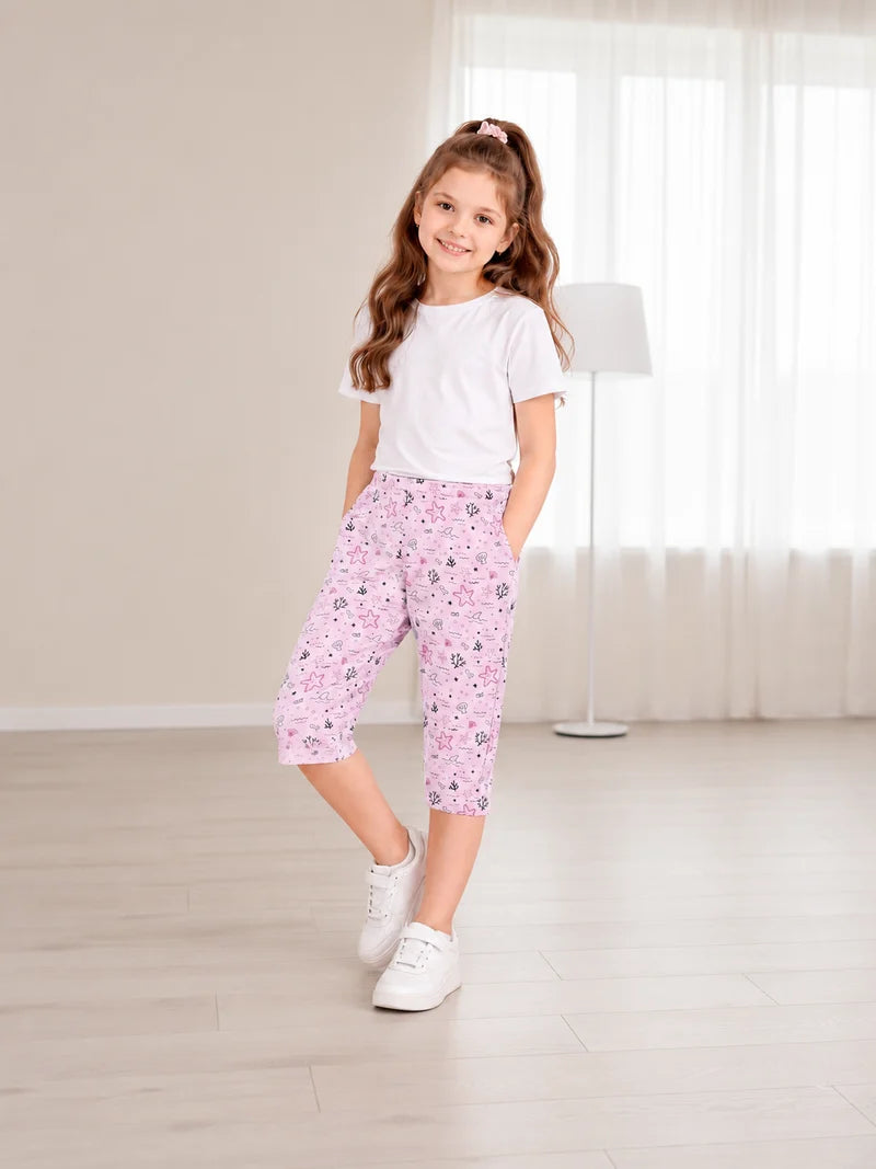 Printed Capris